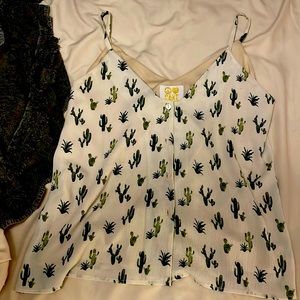 Printed tank top